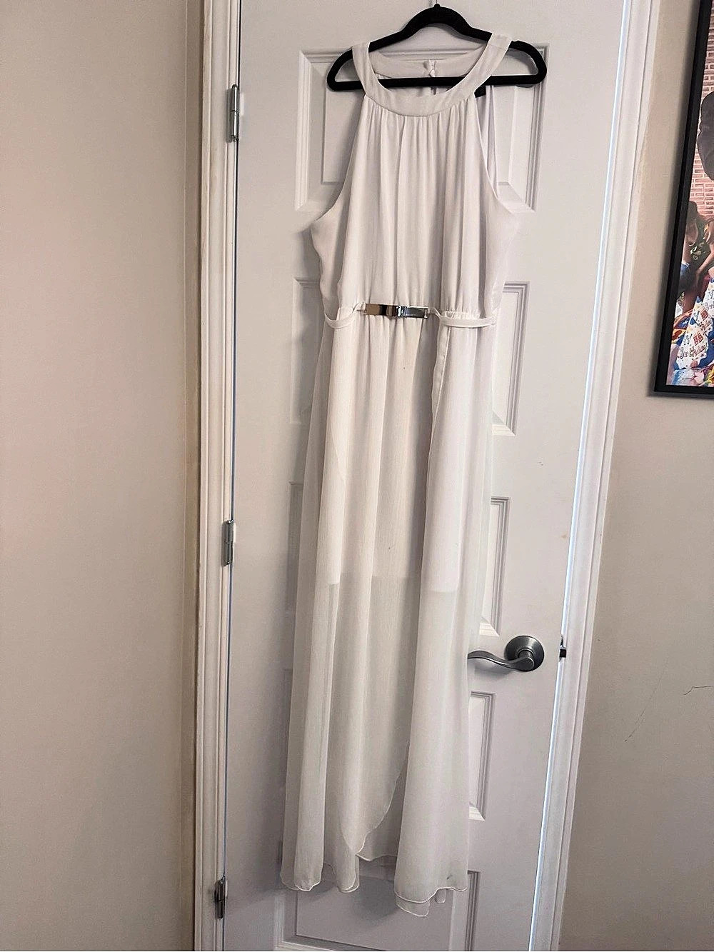 White Maxi Dress Like New